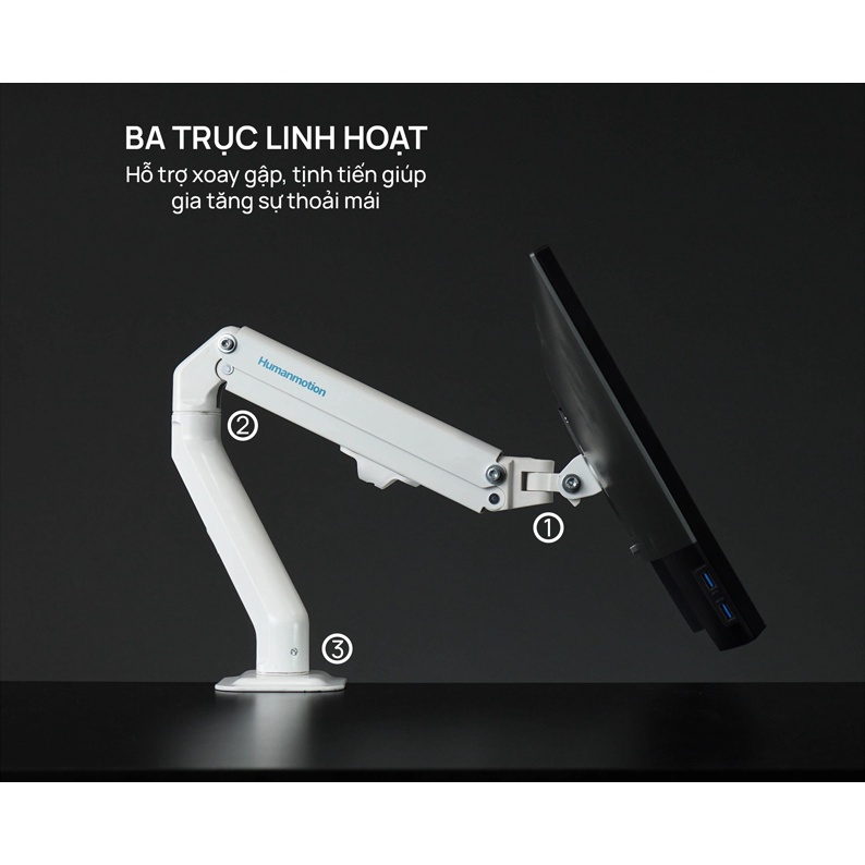 Giá Đỡ Màn Hình Human Motion T6  -  Chính Hãng