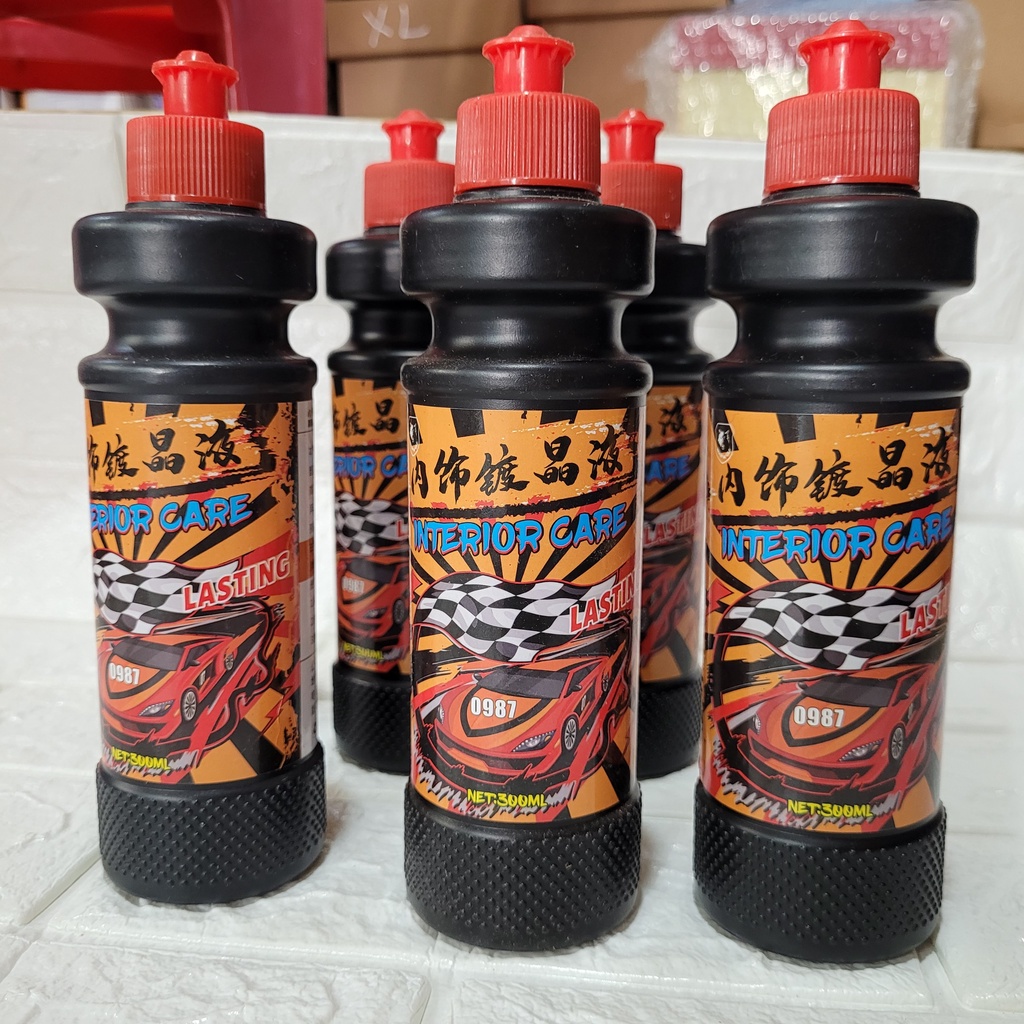 [ Đẹp Như Mới ] Chai xịt dưỡng nhựa nhám, phục hồi nhựa, Làm mới nhựa đen, Làm mới ghế da lọ 300ml