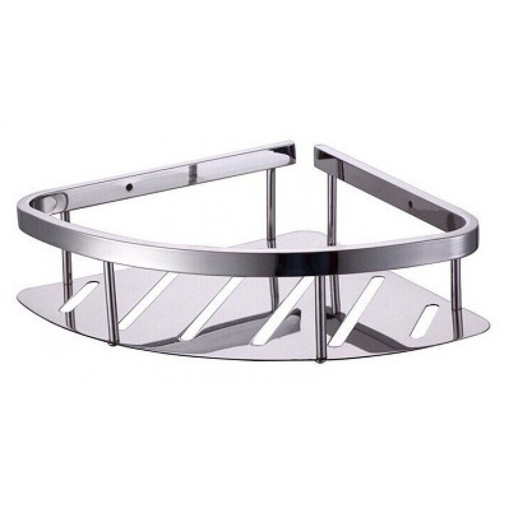 Kệ 1 tầng (tam gíac) inox treo tường đựng gia vị, vật dụng cá nhân hay treo trong phòng tắm