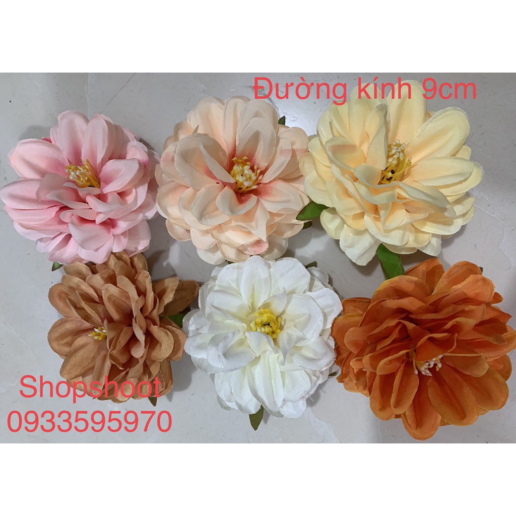 ĐẦU HOA VẢI dùng trang trí oản, tháp bánh tết