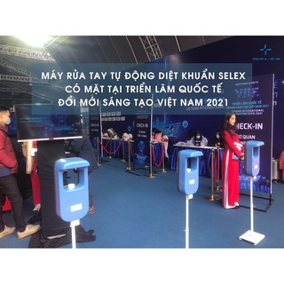 MÁY RỬA TAY TỰ ĐỘNG SELEX (Máy Pin)