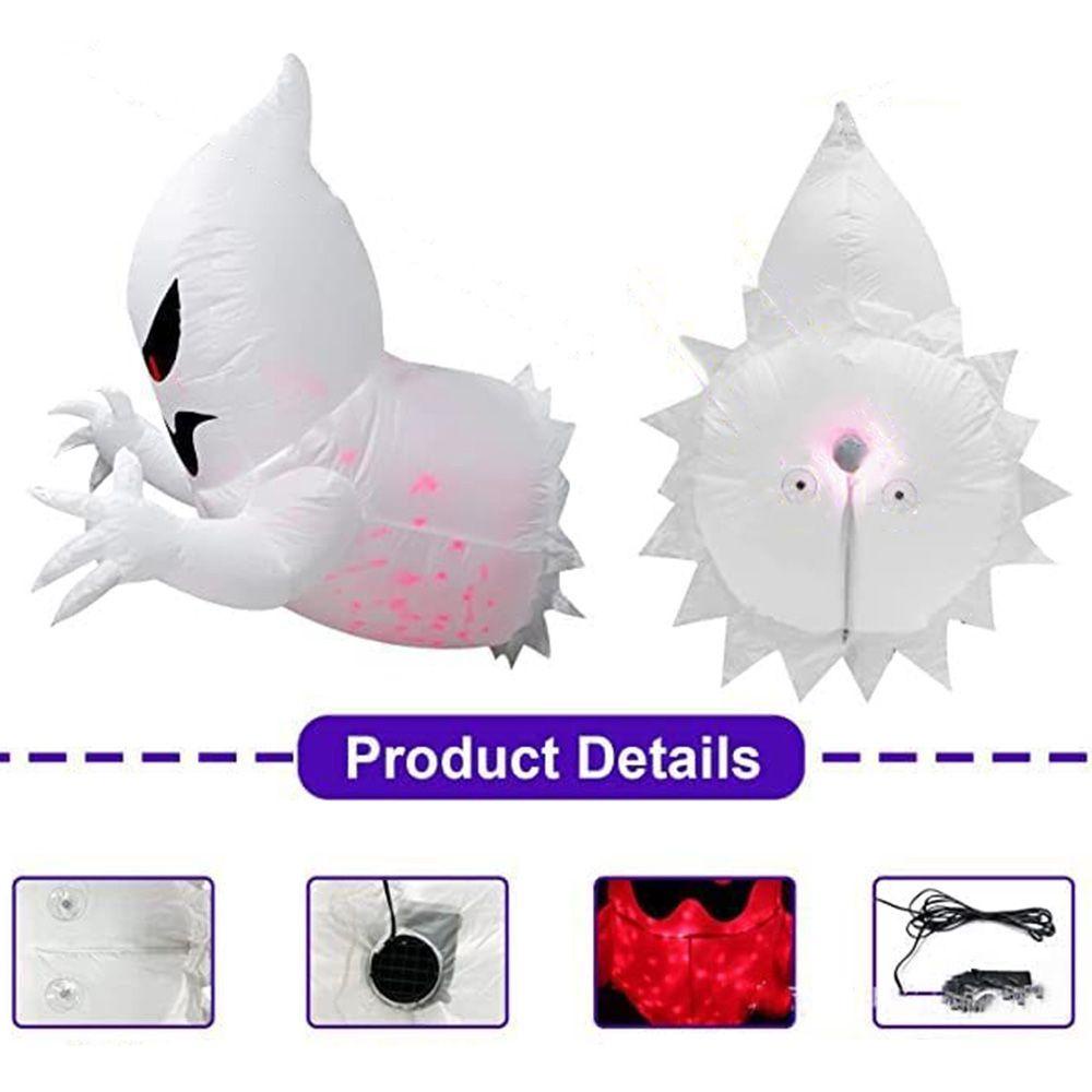 Upstopvn Bong Bóng Bơm Hơi Đáng Sợ Đạo Cụ Tiệc Lễ Hội Halloween