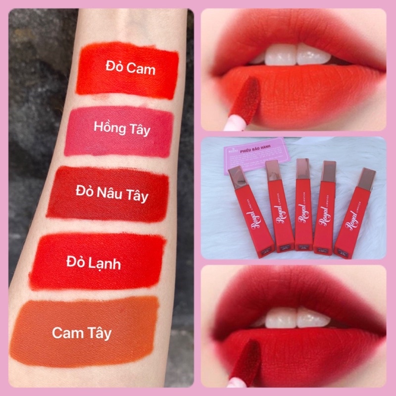 [Son bà bầu-Không chì-Siêu lỳ-mềm môi- -Son Hót nhất 2022 -Hàng chính hãng Cao Cấp]