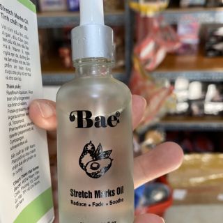 Tình dầu trị rạn da sau sinh Bae