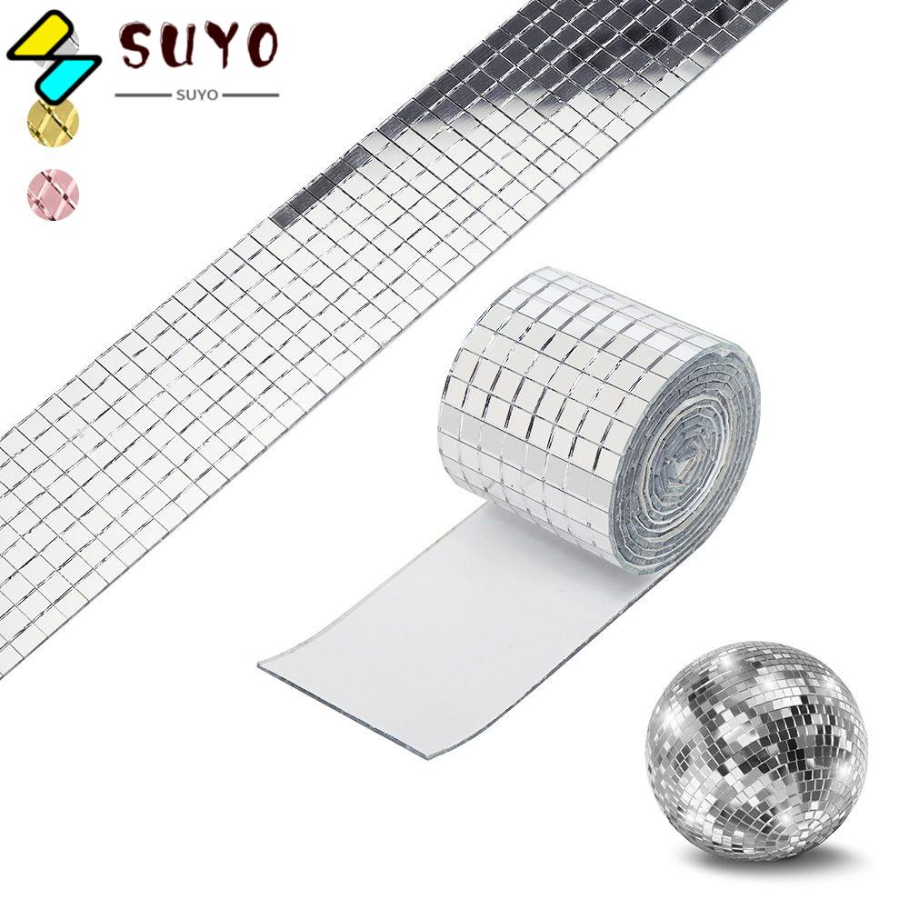 Miếng Dán Tráng Gương Hình Viên Gạch 100x4cm