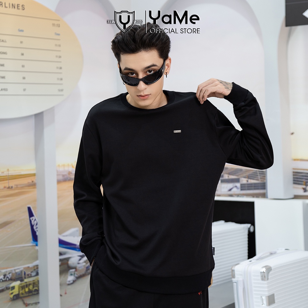 Áo Thun Sweater Nam Dài Tay Đơn Giản Thương Hiệu Thời Trang M14 20937 |YaMe|