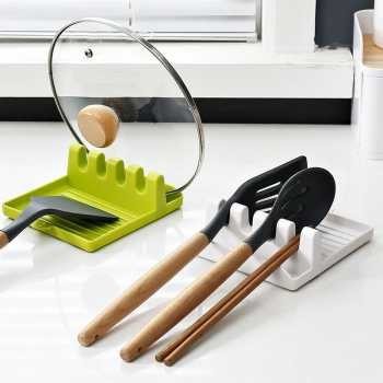 Giá Đỡ Muỗng / Nắp Nồi Tiện Dụng Cho Nhà Bếp | BigBuy360 - bigbuy360.vn