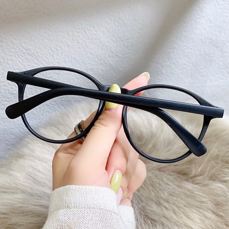 Kính Gọng Nhựa Mắt Mèo Cao Cấp Hàn Quốc Nam Nữ  Thời Trang Dễ Phối Đồ Thay Được Mắt Cận