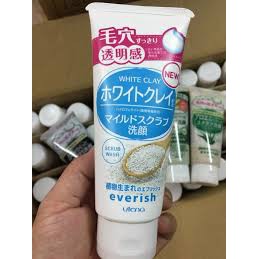 Sữa Rửa Mặt Tẩy Tế Bào Chết UTENA EVERISH 130g Nhật Bản