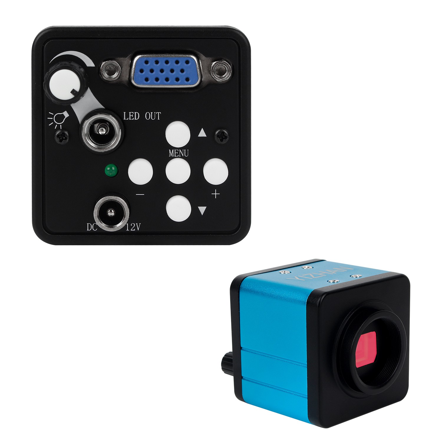 Máy ảnh kính hiển vi điện tử kỹ thuật số công nghiệp 13MP VGA HD chuyên dụng cho sửa chữa CPU PCB | BigBuy360 - bigbuy360.vn