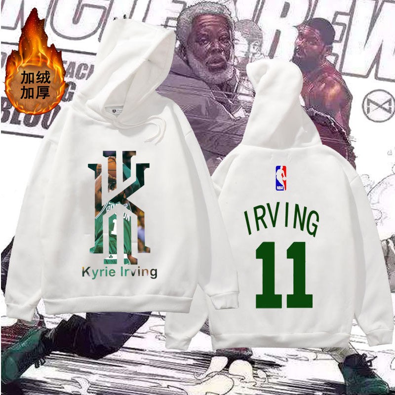 Nba Áo Hoodie Lót Nhung In Chữ Supreme Thời Trang Năng Động Cho Nam