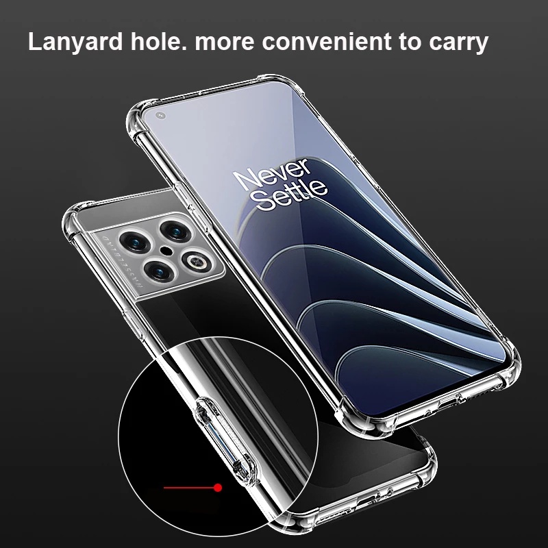 Ốp Điện Thoại Silicon Mềm Trong Suốt Có Túi Khí Chống Sốc Cho OnePlus 10 Pro 9 Pro 9R 8 8T 7 7T Pro 6T Nord N10 5G CE 2 5G