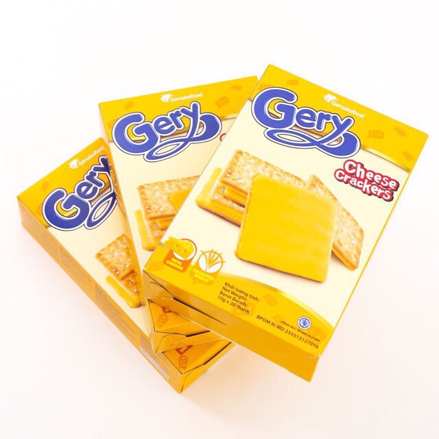 Bánh quy phô mai Gery Cheese Crackers gói 300g CI4