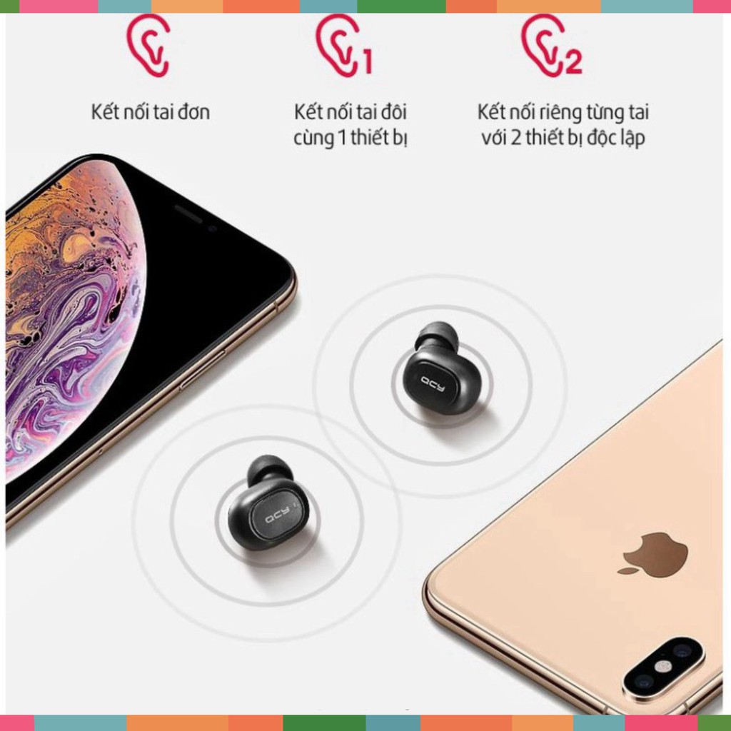 GIÁ BẤT DIỆT Tai nghe Bluetooth QCY T1 GIÁ BẤT DIỆT