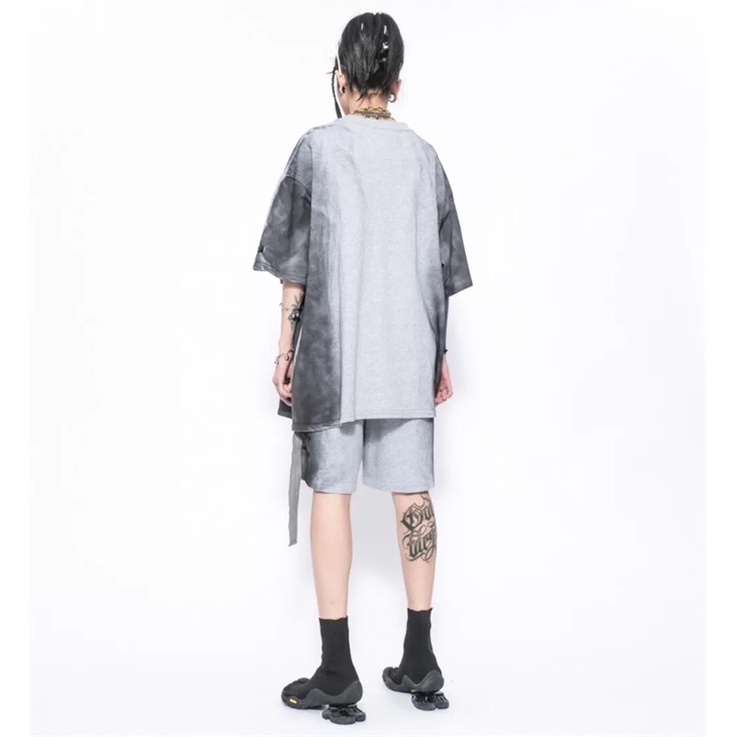 Bộ quần áo unisex nam , nữ thun phong cách