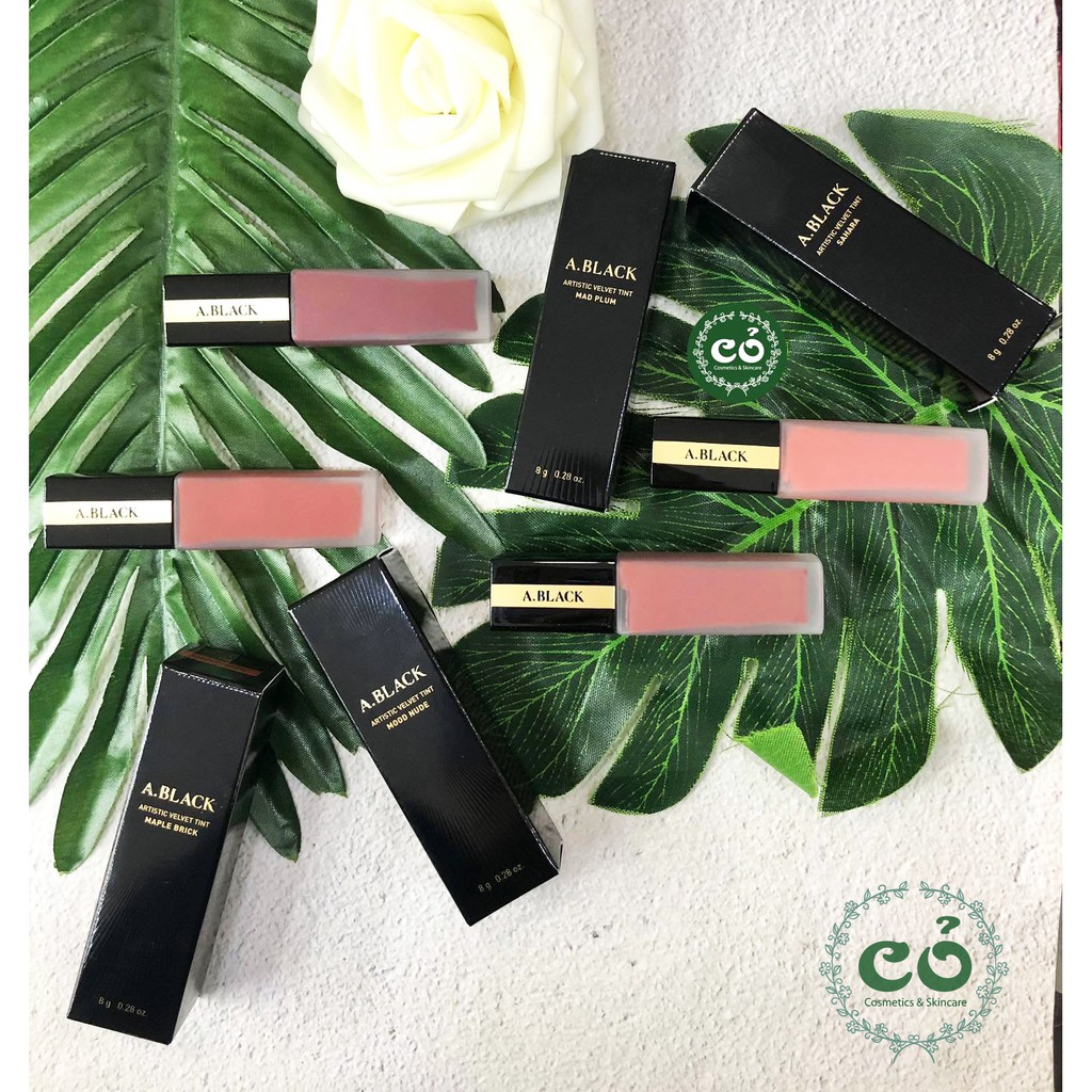 Son Kem Lì Mịn A. Black Artistic Velvet Tint | BigBuy360 - bigbuy360.vn