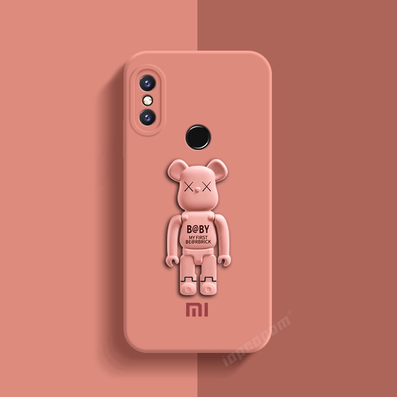 Ốp Điện Thoại Silicon Mềm Có Giá Đỡ Hình Gấu Dễ Thương Cho Xiaomi Redmi Note 5 Pro Redmi 5 Plus