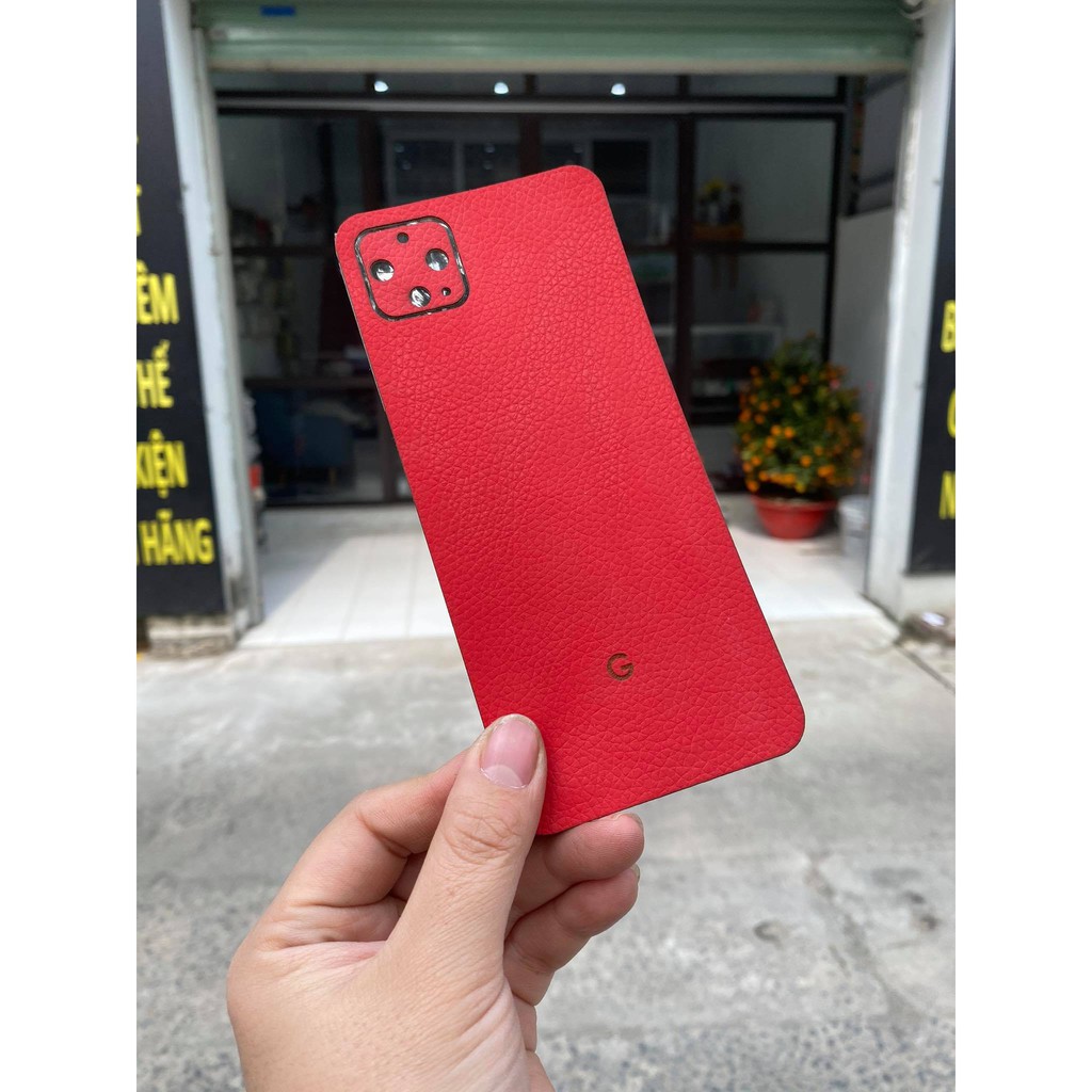 Dán lưng da Google Pixel 2XL trơn không các màu