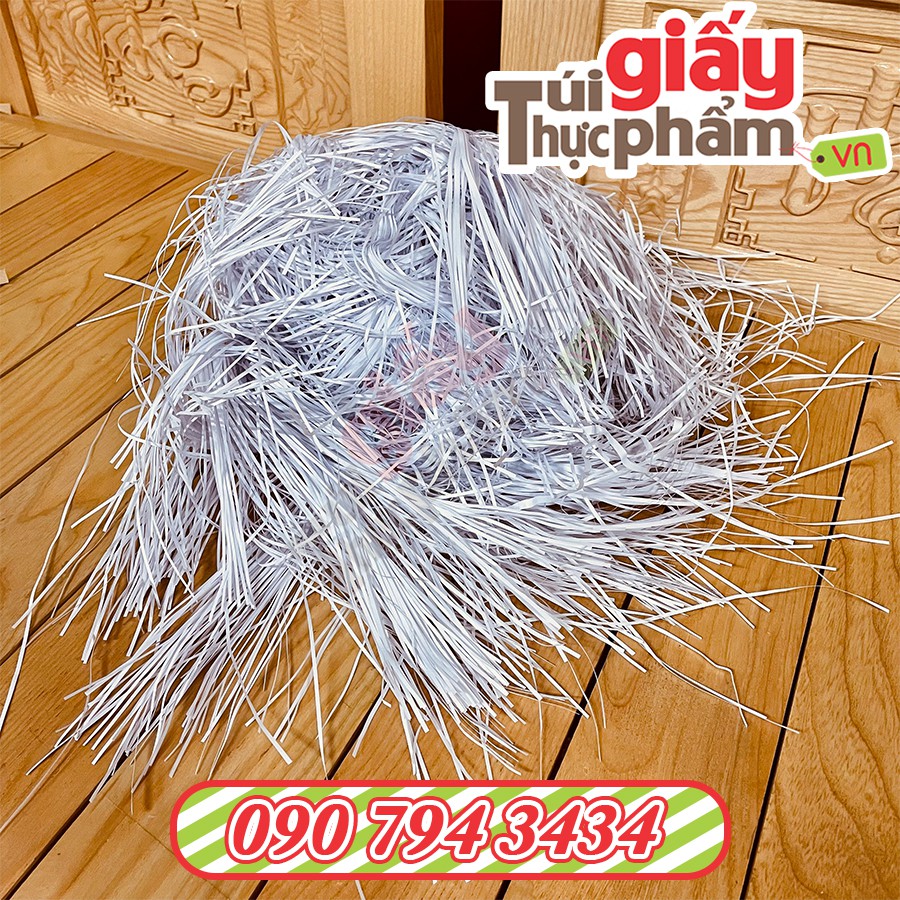 1kg Giấy Rơm Lót Hộp Quà (Fort) cắt đều