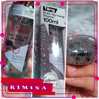 Nước tẩy trang ponds than tre chính hãng hàng km 100ml