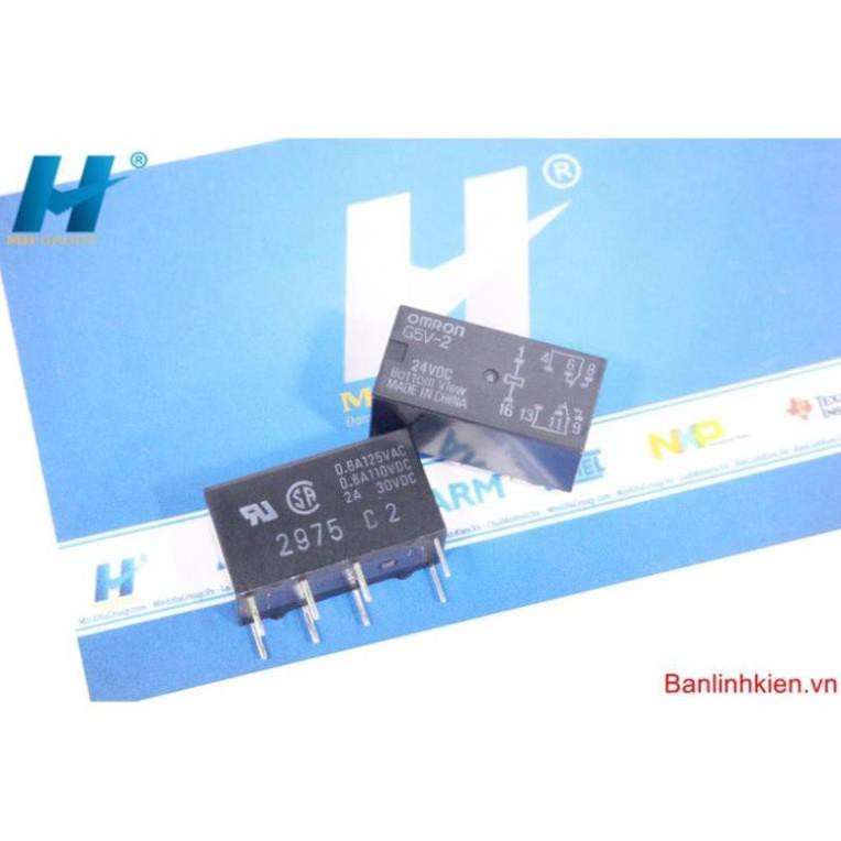[Rơ le] Relay 24V2A 8 Chân G5V-2-24VDC