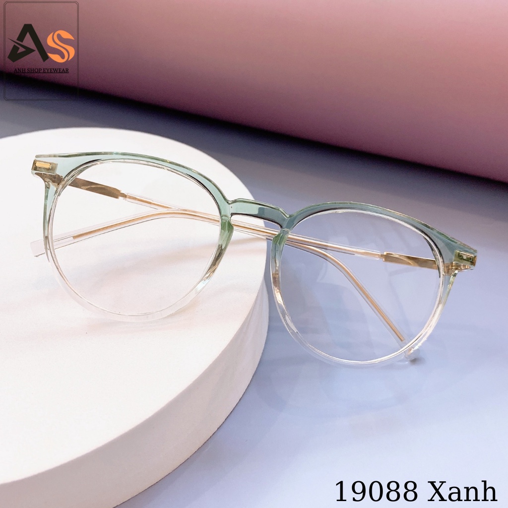 Gọng kính tròn thời trang nhiều màu sắc trẻ trung AS19088