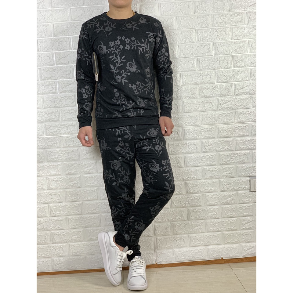 Bộ Nỉ Nam - Bộ Thu Đông Nam Chất Liệu Nỉ Bóng Lót Mềm Mịn - BD70 - Xưởng May Trung Kiên.