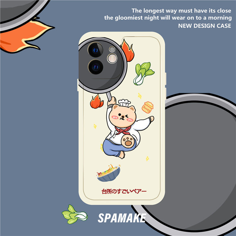 Ốp lưng điện thoại di động Glossy Star Kabi iPhoneXS / XR Apple 11/12promax cartoon 6s / 7 / 8plus nữ