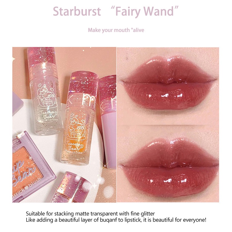 Bộ son môi và phấn má hồng hình ly trà sữa dễ thương JP2 | BigBuy360 - bigbuy360.vn