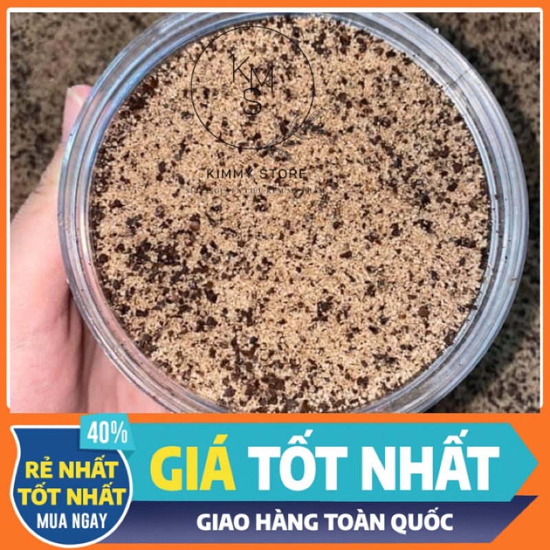 lẻ hộp 500g muối tẩy da chết cà phê nhà làm