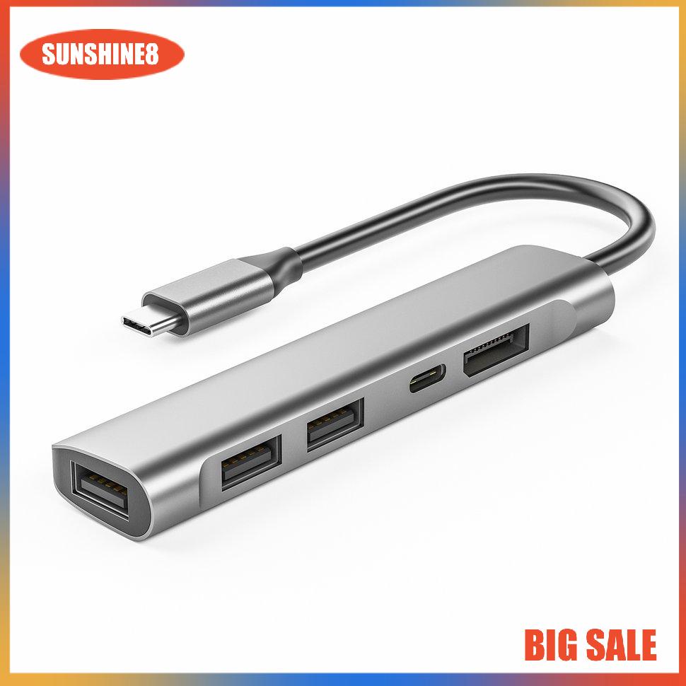 【SUN】Docking Station 5 In 1 4K60Hz Lớn DP DisplayPort Type-c Docking Station