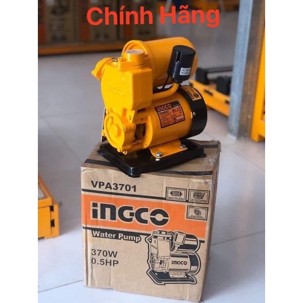 INGCO Máy bơm nước 370W (0.5HP) VPA3701 (Cam kết Chính Hãng 100%)