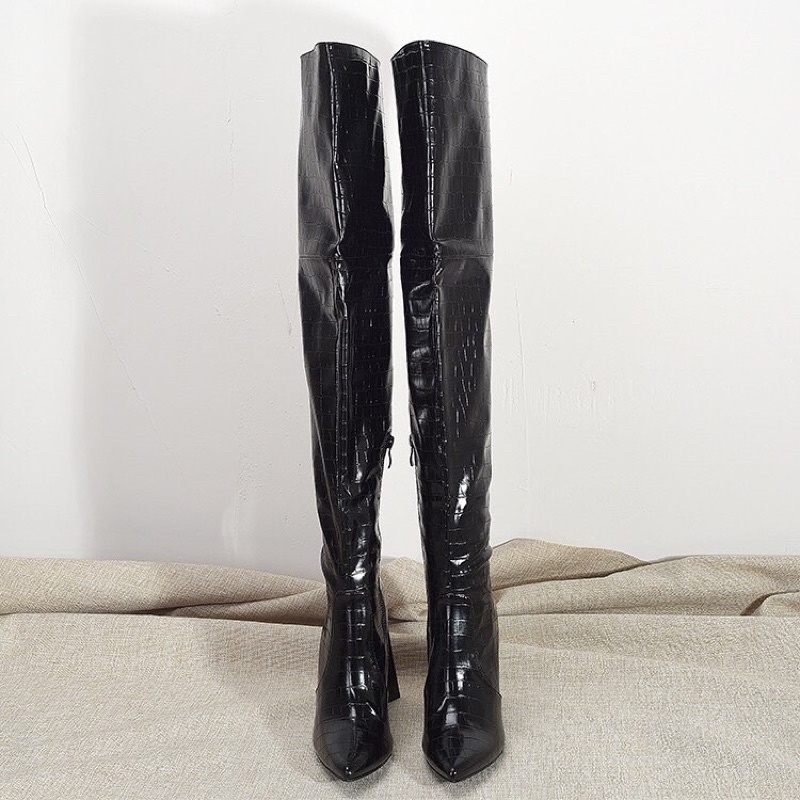 Boots cao qua gối xuất uk