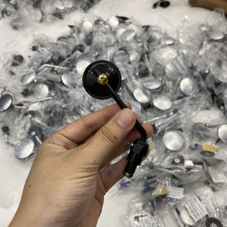 Gương xe máy Mini Tình Yêu, nhỏ nhỏ xinh xinh lắp vừa các loại xe máy ! ( Giá 1c )