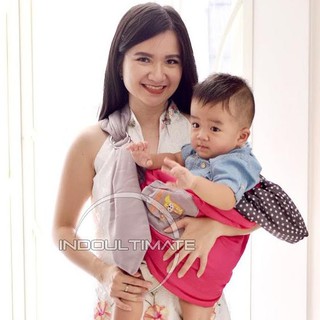 Đai Địu Em Bé + Nón + Túi Đựng Sữa Cintaka By-52