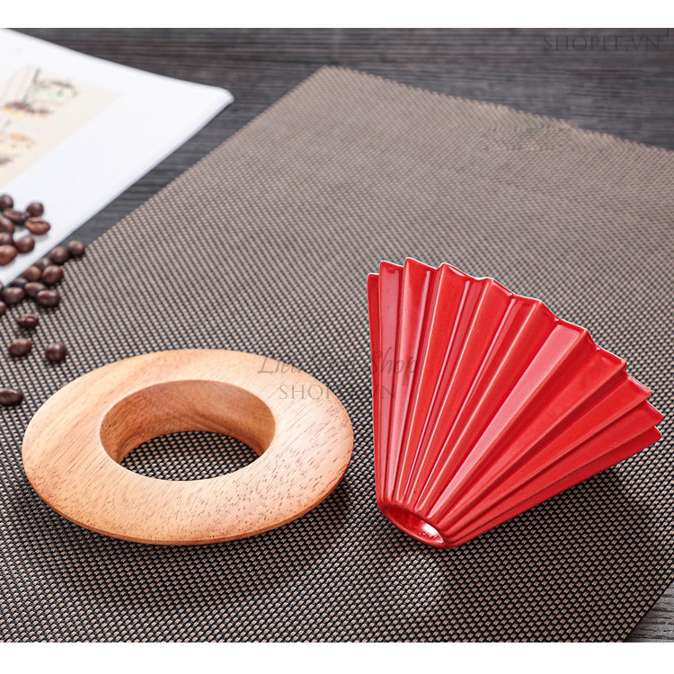 Giá cho phễu V60  và origami pha cà phê cafe giấy lọc