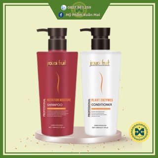 [Chọn Phân Loại] Bộ Dầu Gội Xả Jrouoi Fruit Dưỡng Siêu Mượt 780ml