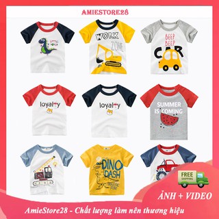 Áo thun cho bé 🥝 ,áo phông 27 kids cho bé hàng xuất Âu Mỹ
