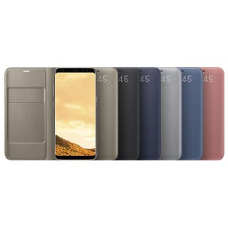 ""Xả Kho"" Bao Da Samsung Galaxy S8 Led View Cover Chính Hãng Giảm Giá Cực Sốc