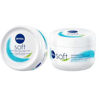 Kem dưỡng ẩm Nivea Soft 375ml nội địa Đức