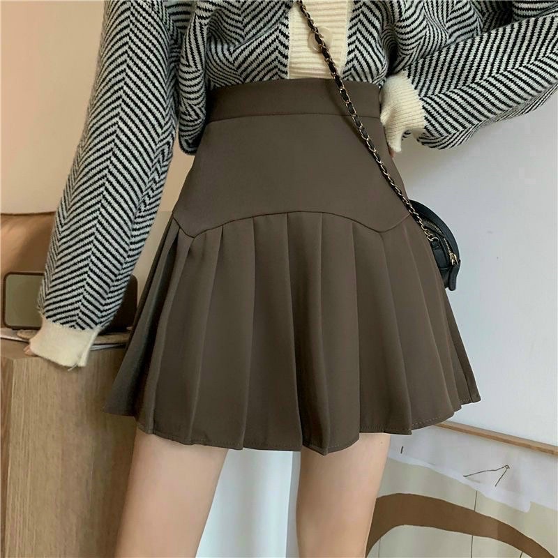 Chân váy chữ a xếp ly ngắn tennis công sở thời trang cao cấp mã KVC036