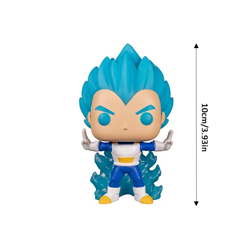 Mô hình nhân vật Dragon Ball Z Vegeta Powering Up Funko Pop phát sáng trong bóng tối vinyl làm quà tặng bộ sưu tập