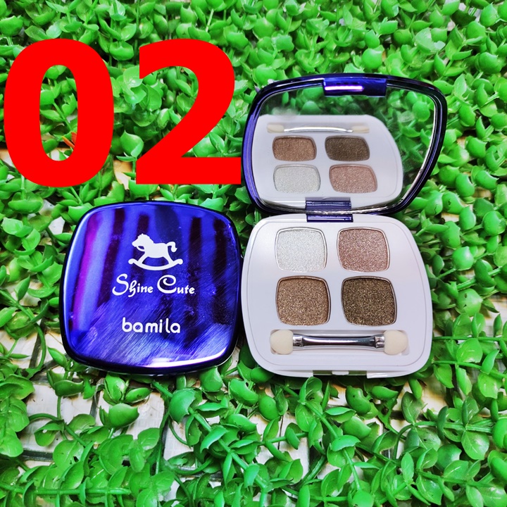 Phấn Mắt 4 Ô Bamila Màu Thời Thượng Hàn Quốc