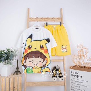 Đồ bộ Pikachu hoạt hình siêu cute