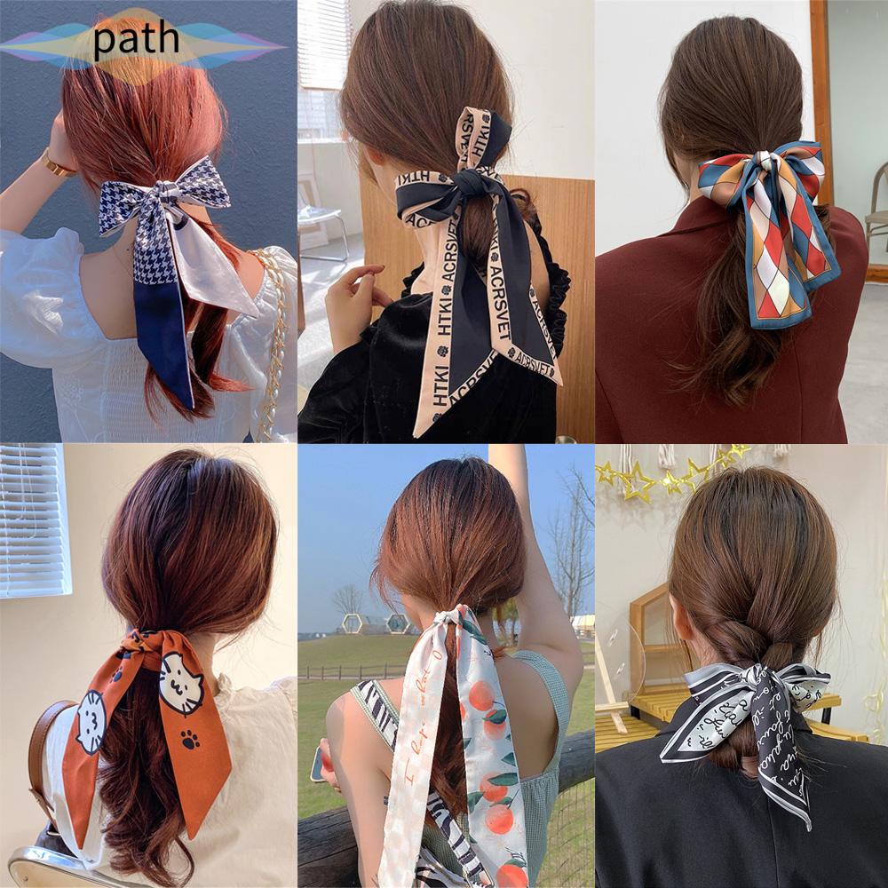 Ruy Băng Cột Tóc Thắt Nơ Xinh Xắn Thời Trang Cho Nữ