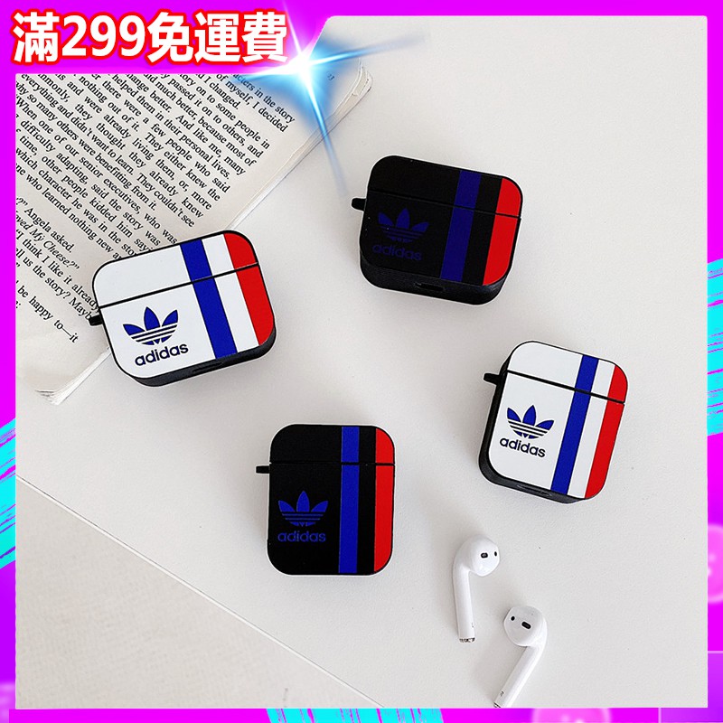 Vỏ Bảo Vệ Hộp Đựng Tai Nghe Airpod In Logo Adidas Cá Tính