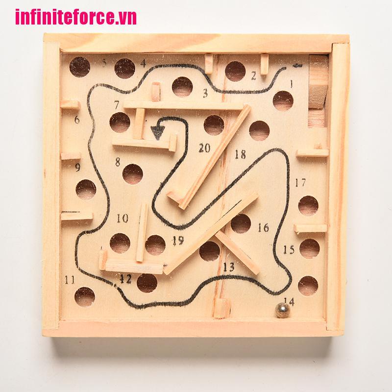 Bảng đồ chơi mê cung bằng gỗ cổ điển giáo dục cho bé