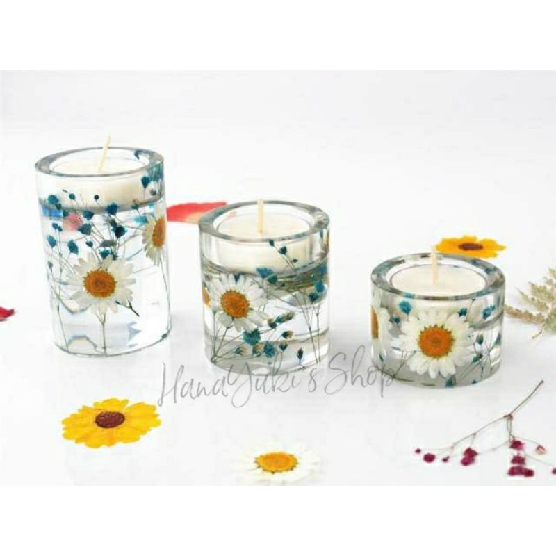 Khuôn làm ly đựng nến - candle holder silicon mold - resin Handmade ❄HanaYuki❄