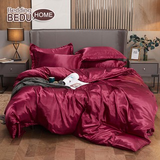 [BU] ★ Bộ chăn ga gối lụa Tencel đã giặt ★ Thoải mái và mát mẻ / Khỏa thân khi ngủ vào mùa hè / mềm mại hai bên