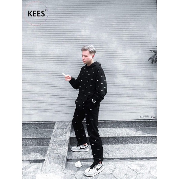 Áo Hoodie Swoosh Thêu Full Vải Nỉ - Hàng Chất Lượng